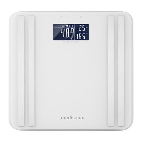 Medisana | Body Analysis Scale | BS 465 | Auto power off | Body fat analysis | Body water percentage | Maximum weight (capacity)